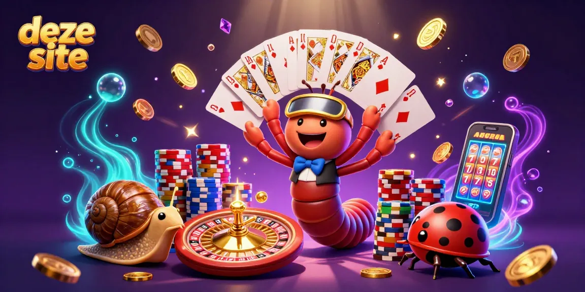 Experience the excitement of this site with unique 3D casino-themed characters and dynamic elements.